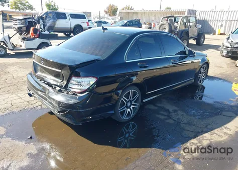 2013 Mercedes-Benz C 250 Luxury/Sport from USA, damaged, VIN WDDGF4HB4DR265408